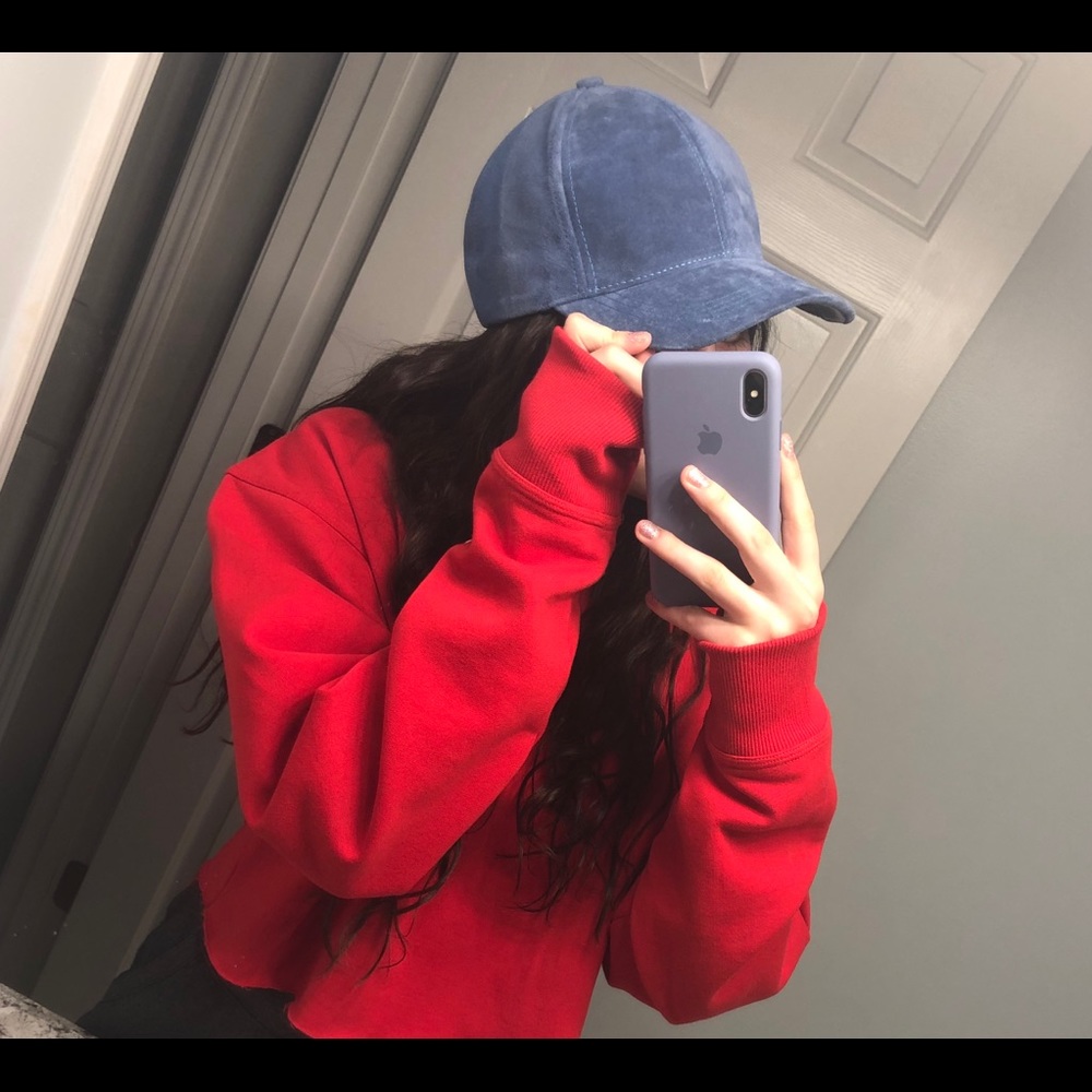Blue Suede Baseball Hat